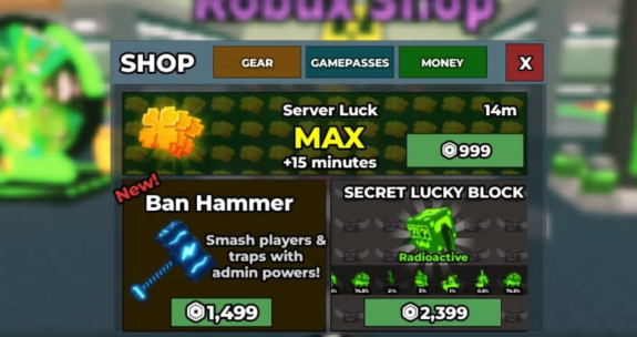 luck gamepass
